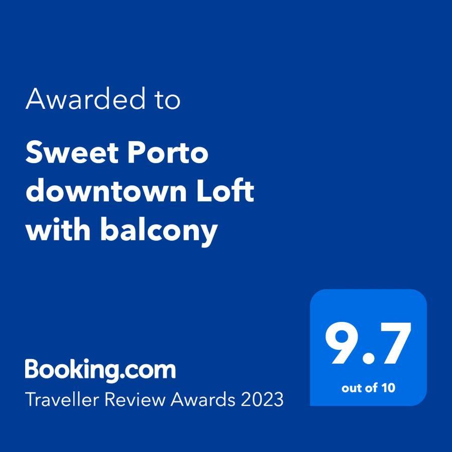Sweet Porto Downtown Loft With Balcony Apartment Exterior photo